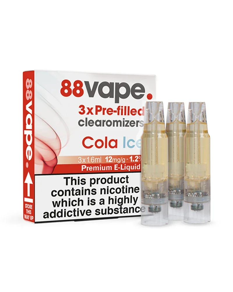 Cola Ice Pre-Filled Clearomizers (x3) - Image 2