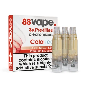 Cola Ice Pre-Filled Clearomizers (x3)