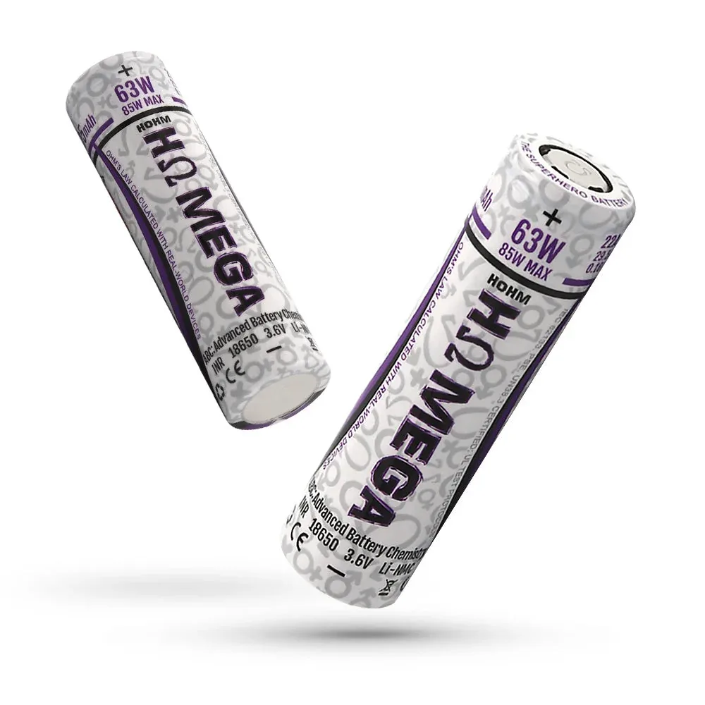 Hohm Tech Hohm Mega 18650 22A 2505mAh 2 Pack