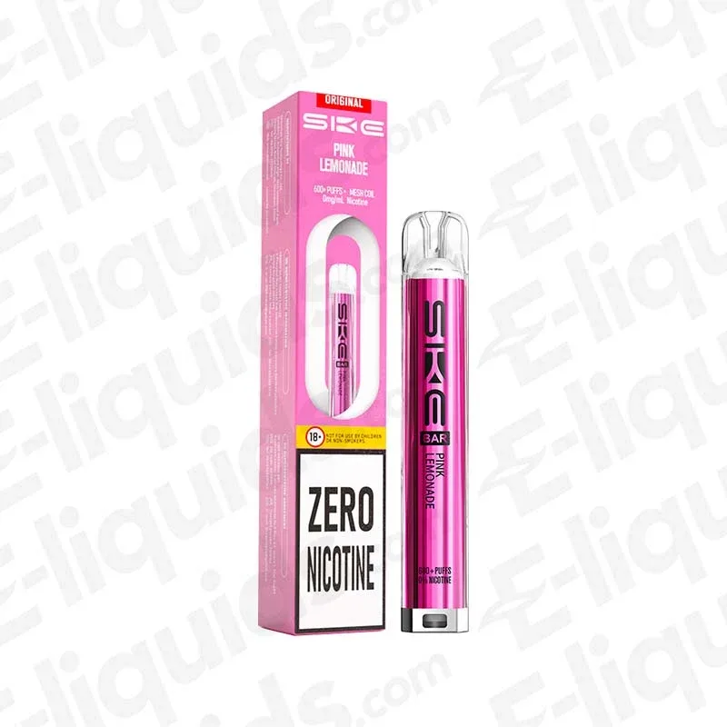 SKE Bar 600 0mg Pink Lemonade Prefilled Pod Kit