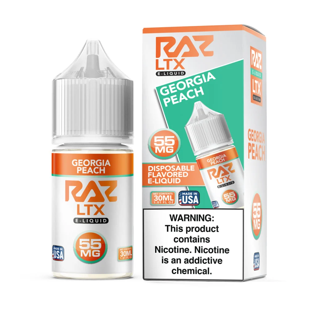 Georgia Peach RAZ LTX Salts 30mL