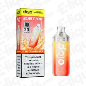 Vaporesso Dojo Blast 10k Ten Tangerines Prefilled Pod Kit