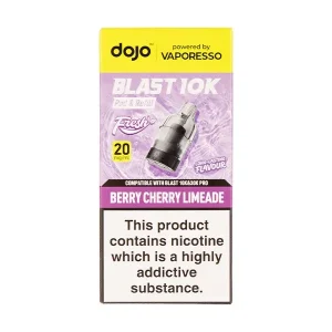 Berry Cherry Limeade Dojo Blast 10K Prefilled Pod + Refill by Vaporesso