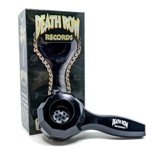 Death Row Records (Hand Pipe) DRHP0016 4.4" Metal 2pc Easy Cleanin