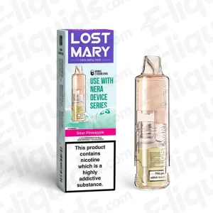 Lost Mary NERA 15K Pureview Sour Pineapple Prefilled Pods
