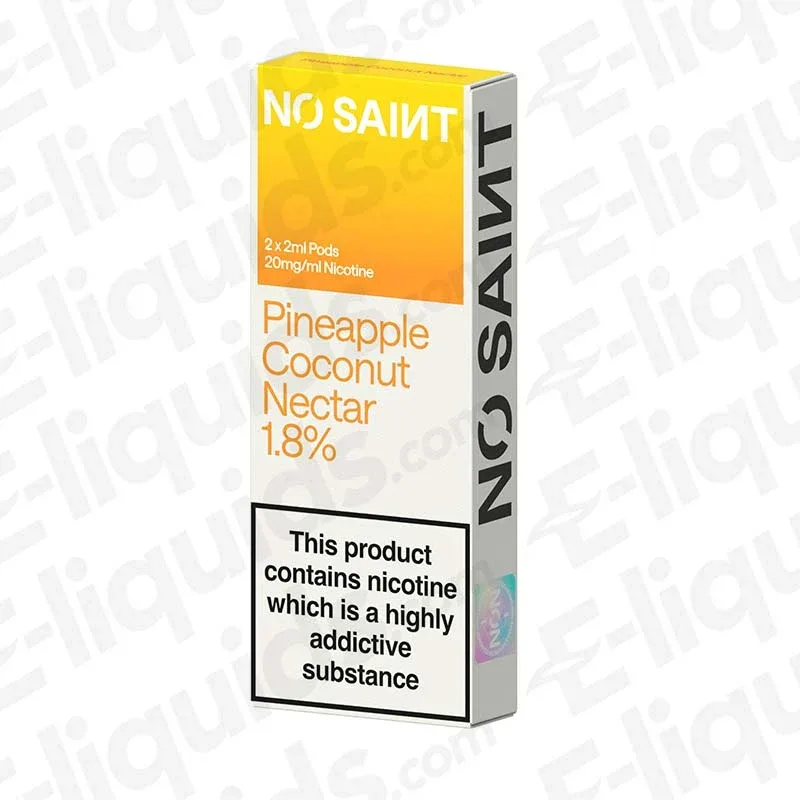 NO SAINT Pineapple Coconut Nectar Prefilled Pod