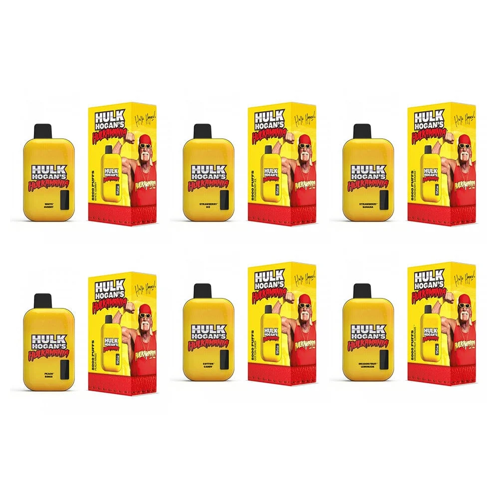 Hulk Hogan Disposables 8000 Puffs 18mL 50mg