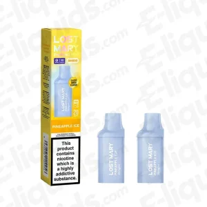 Lost Mary BM600 Pineapple Ice Prefilled Pods 2 Pack