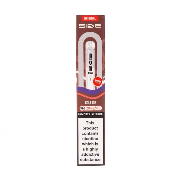 Cola Ice Crystal Bar 600 Prefilled Pod by SKE