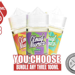 Cloud Nurdz E-Juice Bundle 3x100ml (300ml)