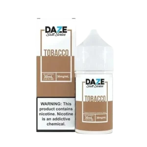 7 Daze 7obacco & Glacial Mint Salt Nicotine Vape Juice