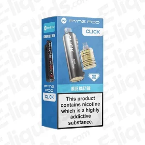 Pyne Pod Click 50K Blue Razz GB Prefilled Pod