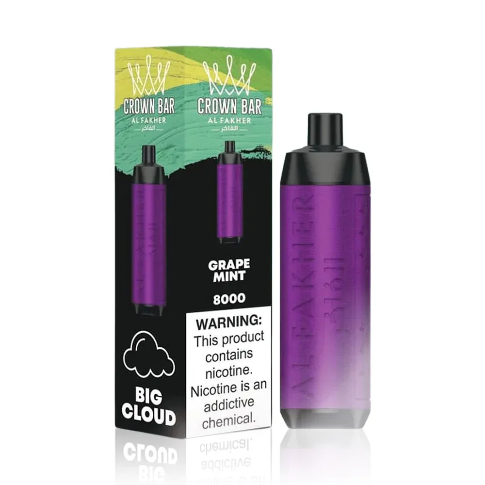 AL FAKHER CROWN BAR 8000 PUFFS DISPOSABLE VAPE - Image 2