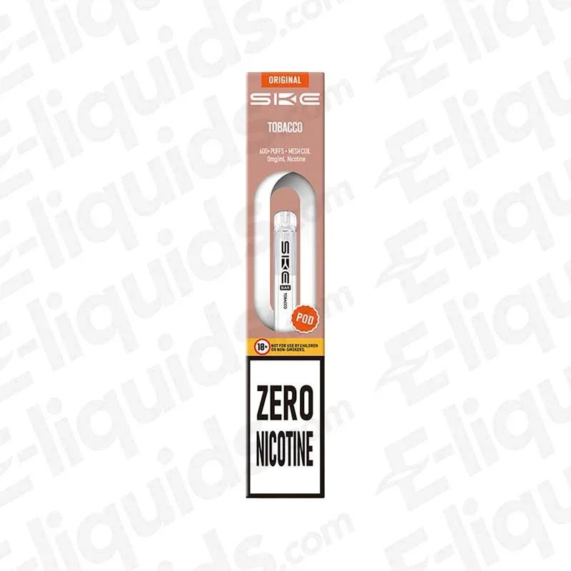 SKE Bar 600 0mg Tobacco Prefilled Pod