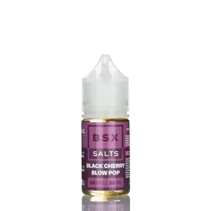 BSX Vapor Salt Nic - Black Cherry Blow Pop - 30ml
