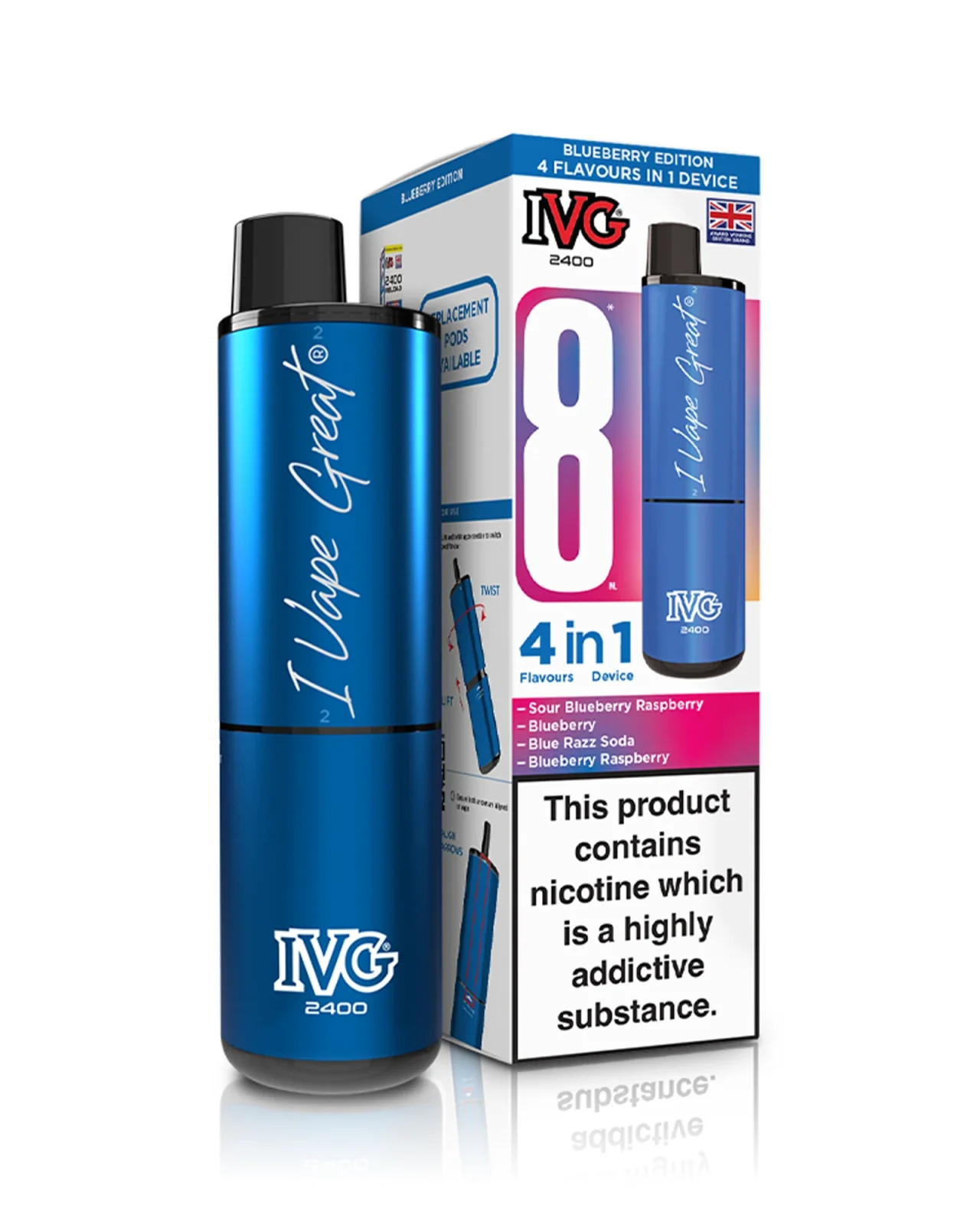 IVG 2400 4-in-1 Pod Kit - Image 2