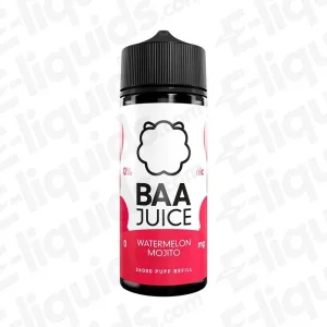 BAA Juice Watermelon Mojito 100ml Shortfill Vape Juice