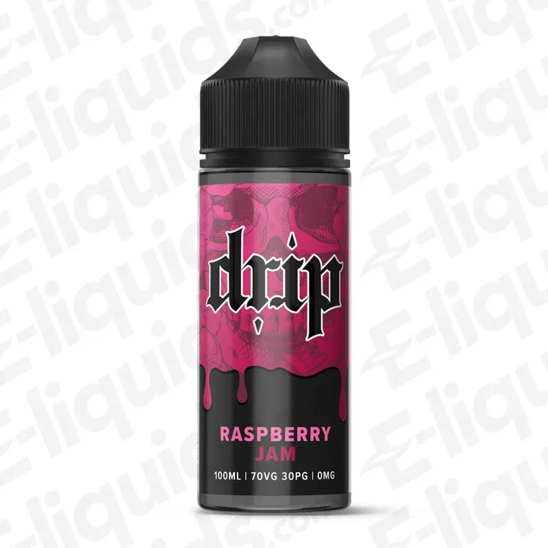 Drip Raspberry Jam 100ml Shortfill Vape Juice
