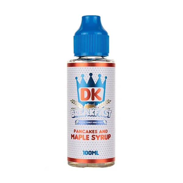 Pancakes & Syrup Shortfill E-Liquid by Donut King Breakfast