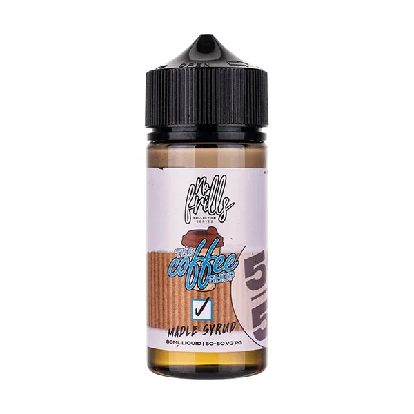 Maple Syrup 80ml (50/50) Shortfill by No Frills Coffee Shop