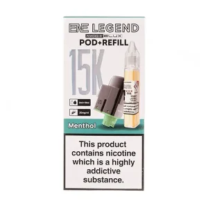 Menthol ENE Legend 15K Prefilled Pod + Refill by Elux
