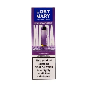 Sakura Grape Nera 15k Prefilled Pod + Refill by Lost Mary