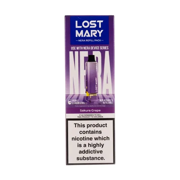 Sakura Grape Nera 15k Prefilled Pod + Refill by Lost Mary