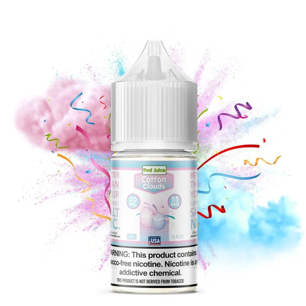 Cotton Clouds SALT - Pod Juice - 30mL