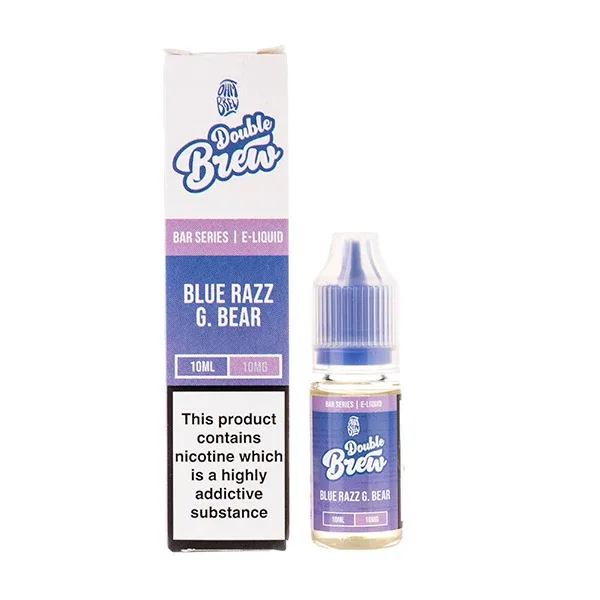 Blue Razz G-Bear Double Brew Nic Salt E-Liquid by Ohm Brew