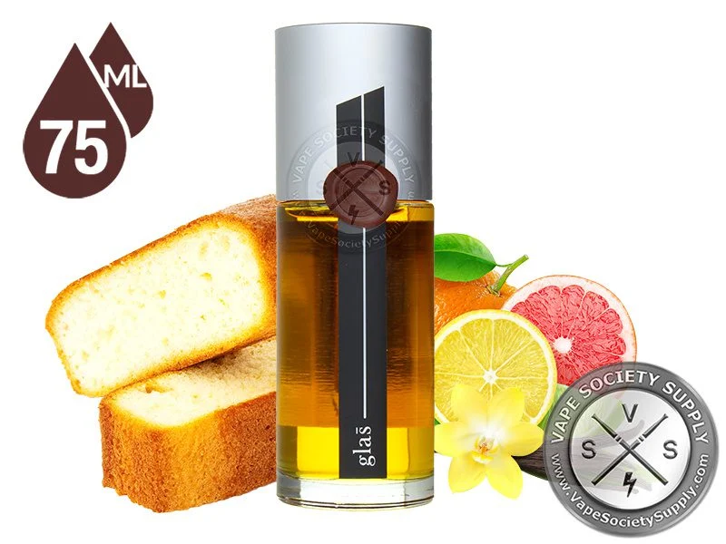 Poundcake Ejuice by Glas E-Liquid 75ml