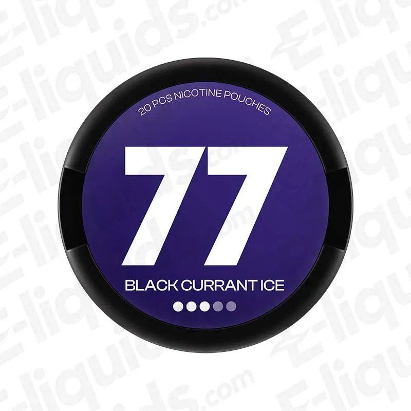 77 Black Currant Nicotine Pouches