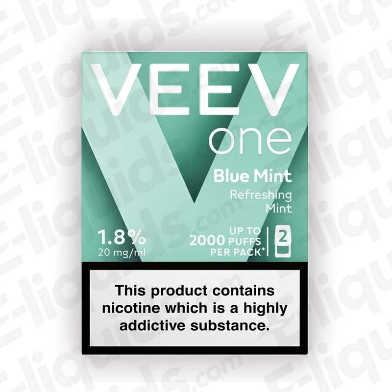VEEV One Blue Mint Prefilled Pod (2-Pack)