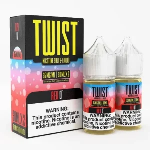 Twist E-Liquid Salts - Red 0 - 30ml (x2) | Only $19.99