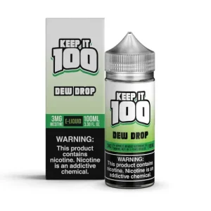 Keep It 100 E-Liquid - Dew Drop - 100ml | Only $19.99