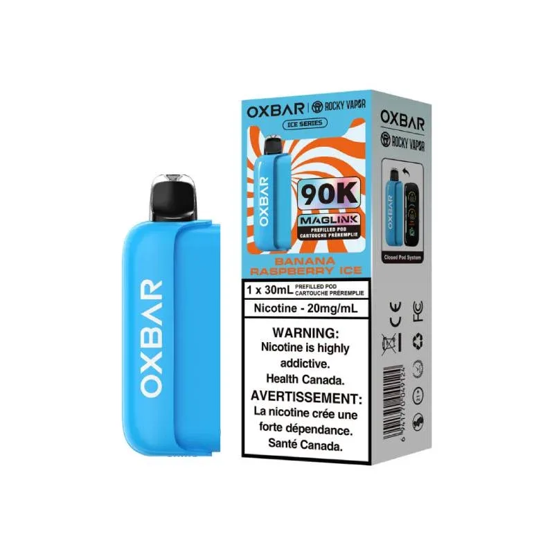 Oxbar Maglink 90K Pre-Filled Pod - Banana Raspberry Ice (Ice Series)