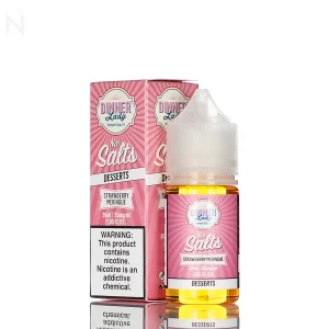 Dinner Lady Salt - Strawberry Meringue - 30ml