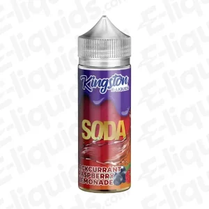 Kingston Soda Blackcurrant Raspberry Lemonade 70/30 100ml Shortfill Vape Juice