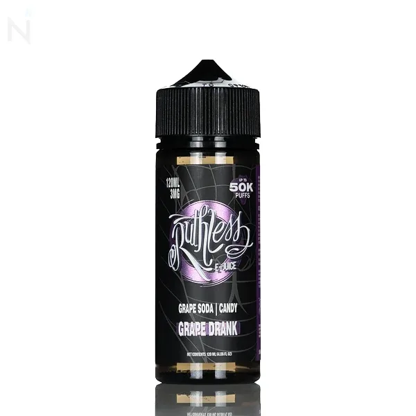 Ruthless Original E-Liquid - Grape Drank - 120mL
