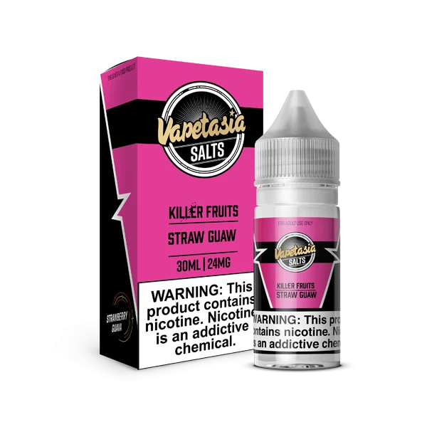 Vapetasia Killer Fruits Salt Straw Guaw eJuice