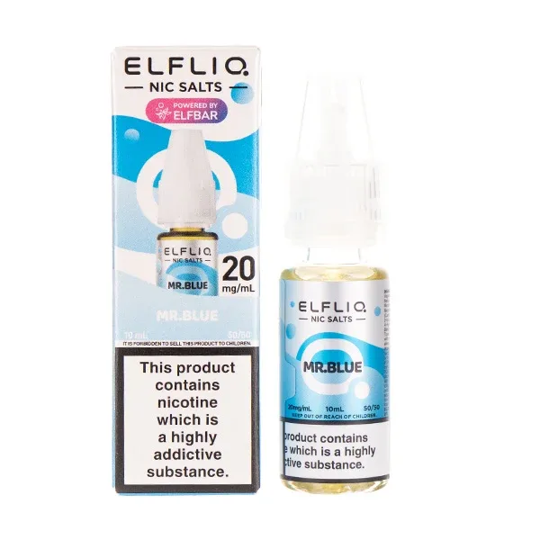 Mr Blue Nic Salt E-Liquid by Elf Bar ELFLIQ