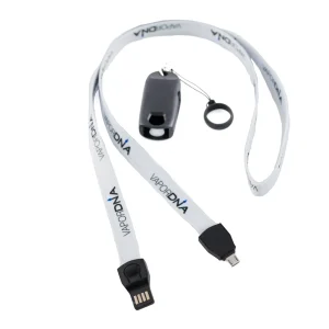 VaporDNA USB Charging Lanyard