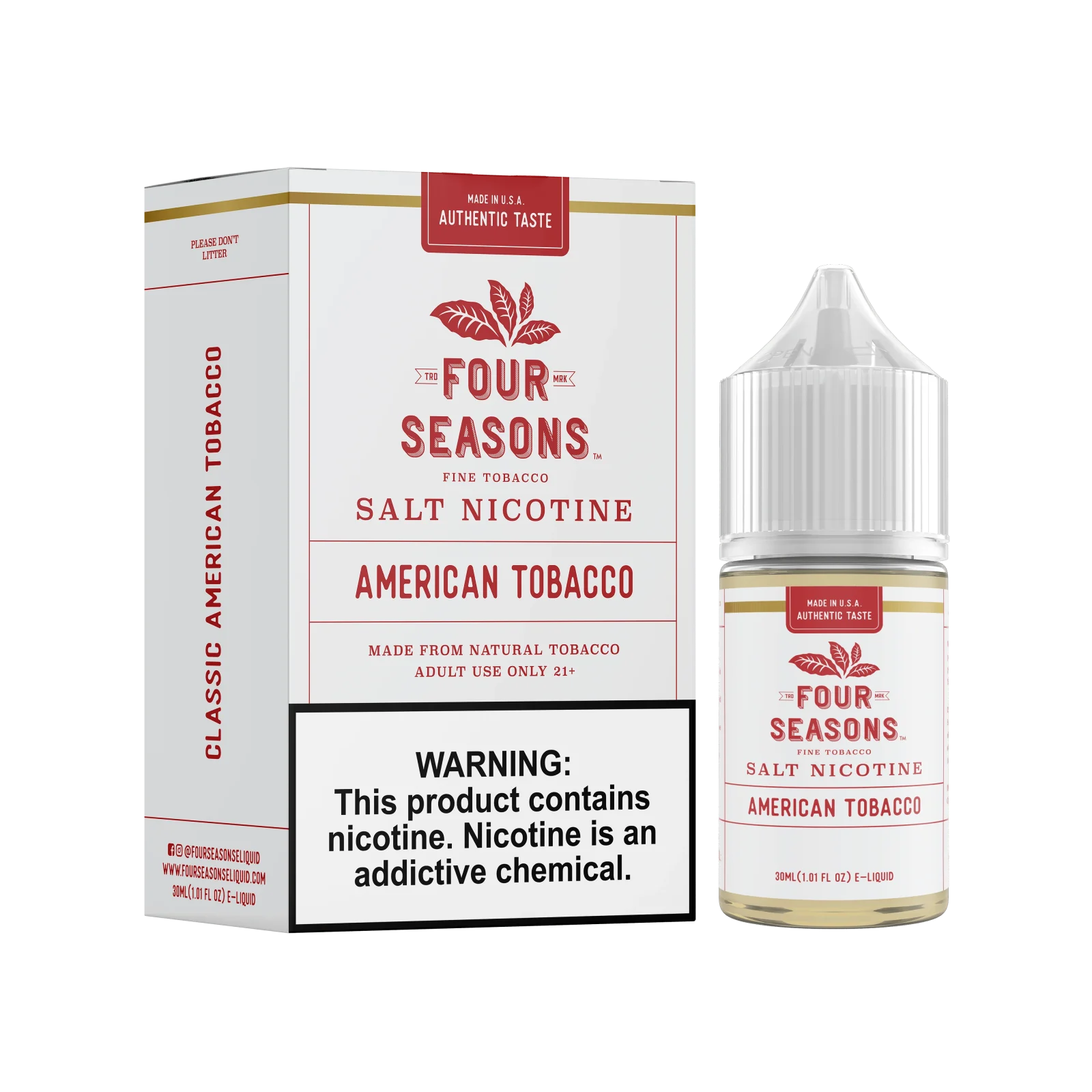 American Tobacco SALT - Four Seasons - 30mL