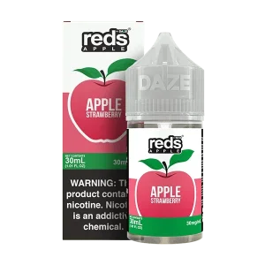 Apple Strawberry SALT - Red's Apple E-Juice by 7 Daze - 30mL