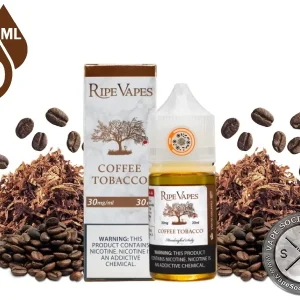 Coffee Tobacco Ripe Vapes Handcrafted Saltz 30ml