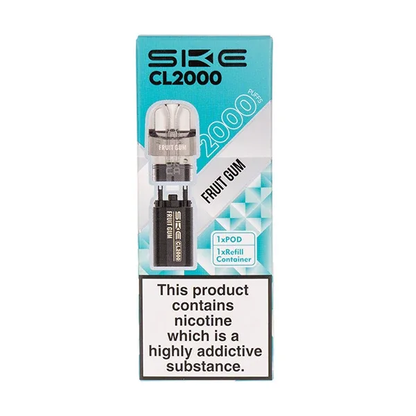 Fruit Gum CL2000 Prefilled Pod + Refill by SKE