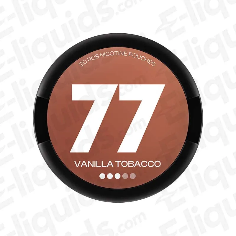 77 Vanilla Tobacco Nicotine Pouches