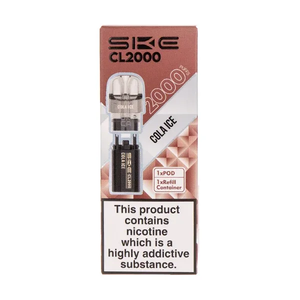 Cola Ice CL2000 Prefilled Pod + Refill by SKE