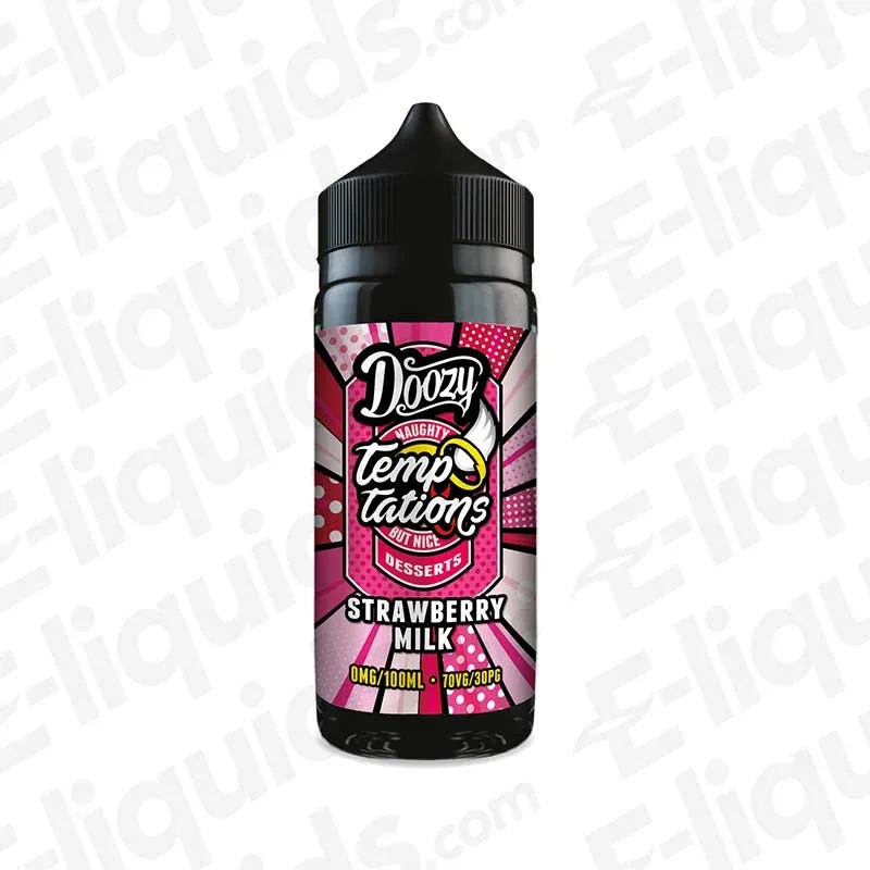 Doozy Vape Co Strawberry Milk 100ml Shortfill Vape Juice