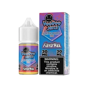 Triple Berry Ice by Voodoo Juice FlavorMax Salt Series E-Liquid 30mL (Salt Nic)