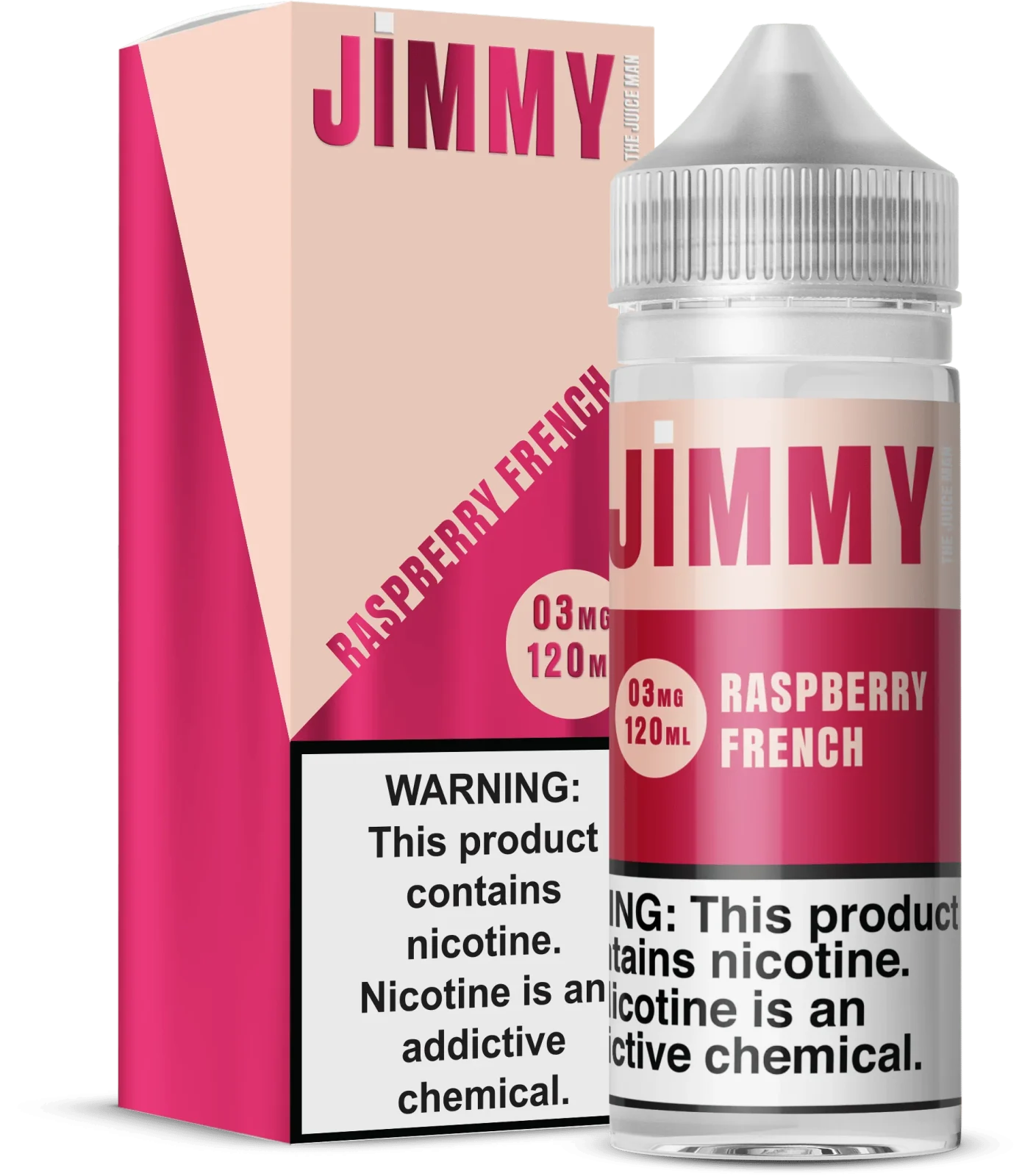 Raspberry French - Jimmy The Juice Man - 120mL